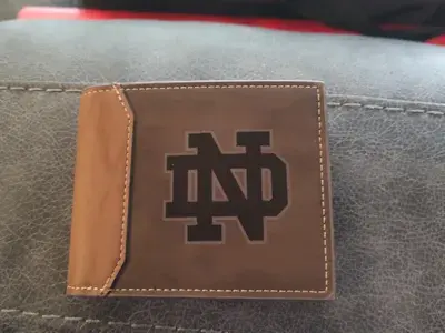 Notre Dame Leather Wallet image