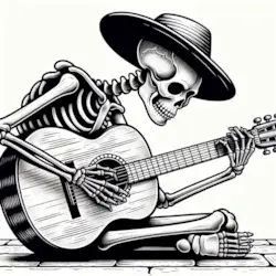 Skeleton Guitar #2 image