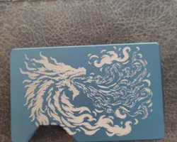 Fire Dragon Metal Wallet image