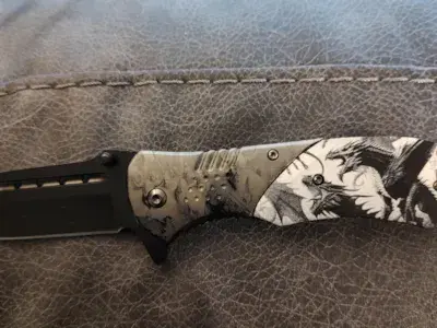 Dragon and Vikings Deluxe Knife image