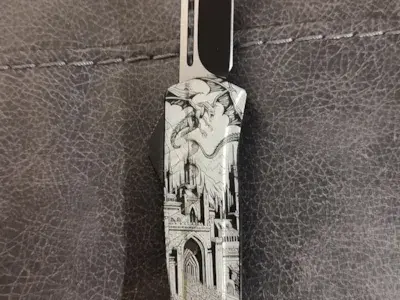 Dragon Battle Automatic Knife image