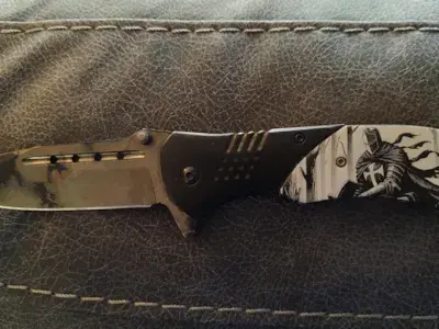 Knight & Dragon Knife image
