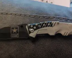 US Army Flag Knife image