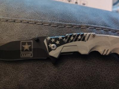 US Army Flag Knife image