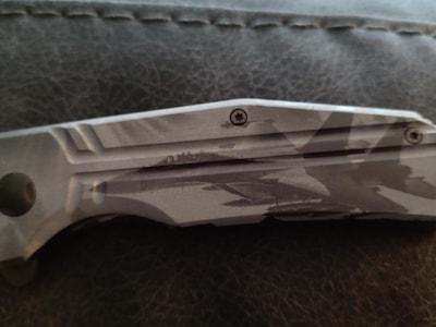 Gray Fighter Plane Knife image