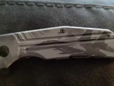 Gray Fighter Plane Knife image
