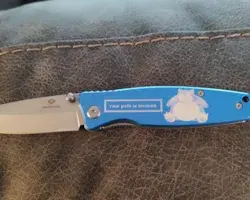 Snorlax Path is Blocked Knife image