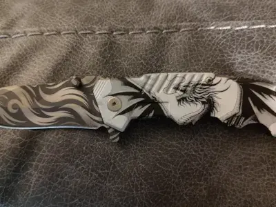 Dragon & Fire Knife image