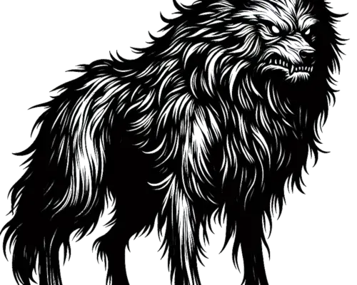 Creepy Wolf image