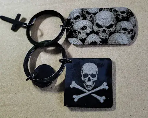 Dog Tag Keychain image