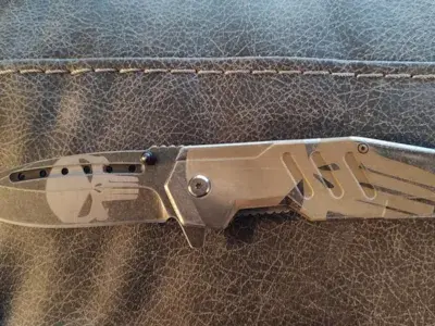 Punisher Deluxe Flip-Open Knife image