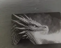 Dragon Fire Metal Wallet image