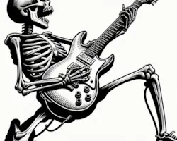 Skeleton Guitar #1 image