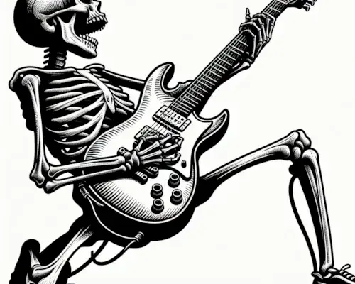 Skeleton Guitar #1 image