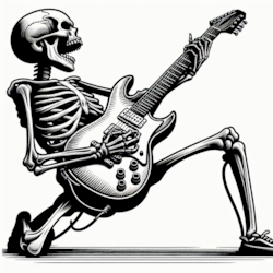 Skeleton Guitar #1 image