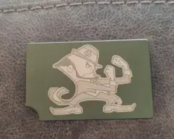 Notre Dame Metal Wallet image