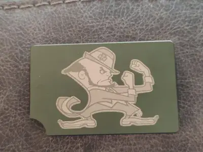 Notre Dame Metal Wallet image