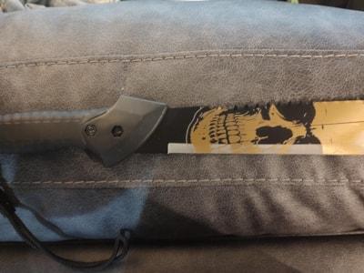 Skull Machete image