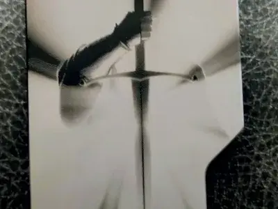 Shining Blade Metal Wallet image
