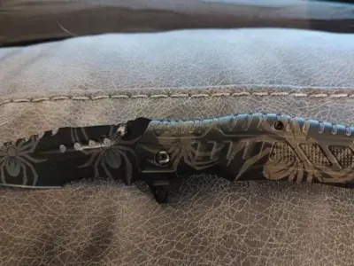 Deluxe Spider Knife with Rubber Grip image