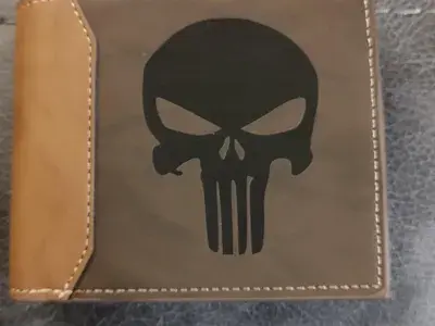 Punisher Leather Wallet image