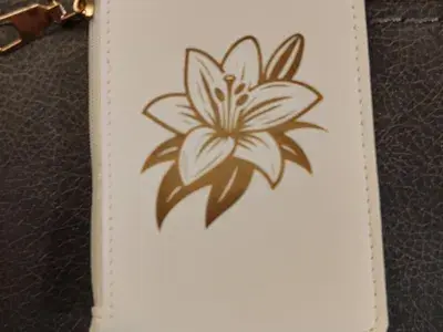 Lily Flower Mini Purse image