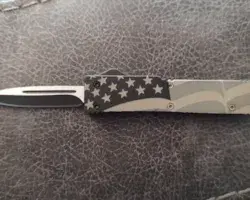 American Flag Mini-Automatic Knife image