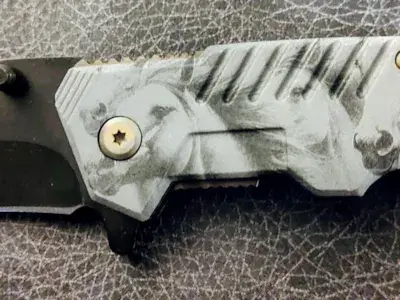 Colts Horses Knife image
