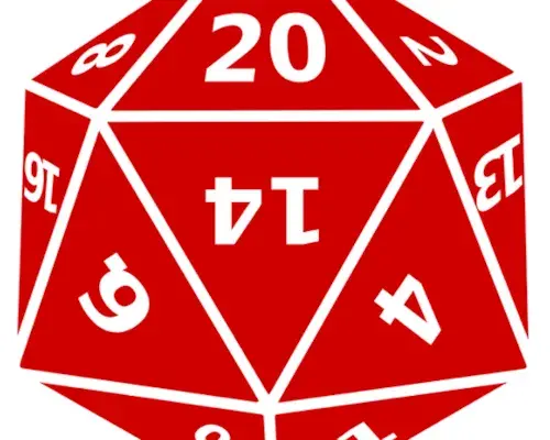 Twenty-Sided Di (D20) image