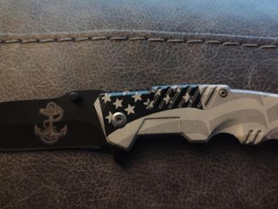 US Navy Flag Knife image