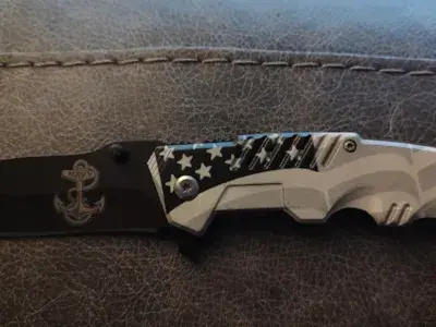 US Navy Flag Knife image