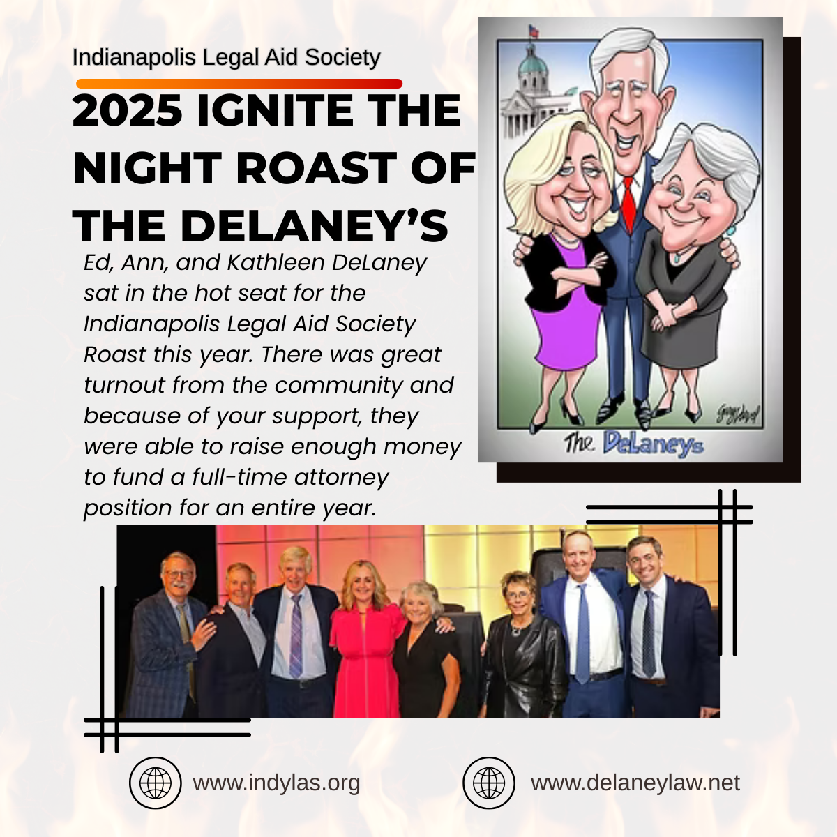 Ignite the Night Roast of the DeLaney’s Ignite the Night Roast of the DeLaney’s