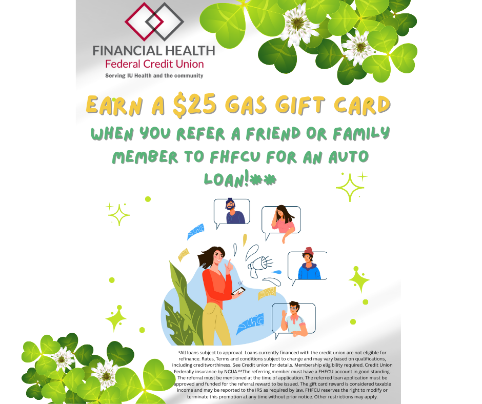 $25 gas card auto referral 2025 fb post