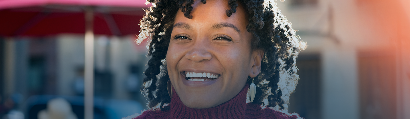 Woman Smiling