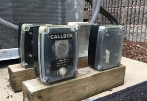 DMR Digital Callbox Weather Exposure