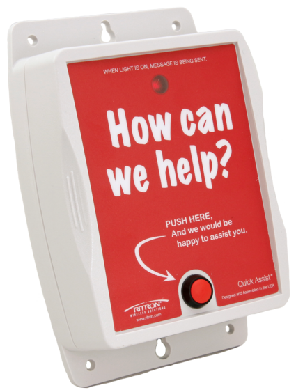 Ritron Quick Assist Shopper Call Button