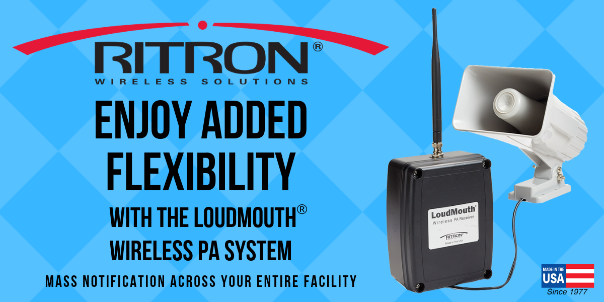 LoudMouth® Wireless PA Offers Added Flexibility