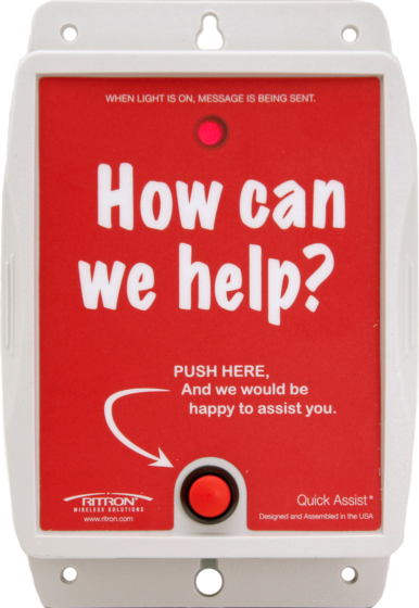 Ritron Quick Assist Shopper Call Button