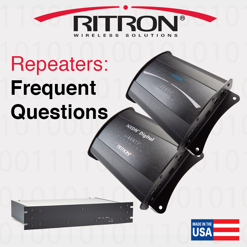 Repeaters Frequently Asked Questions | Ritron Radio & Wireless Solutions Blog