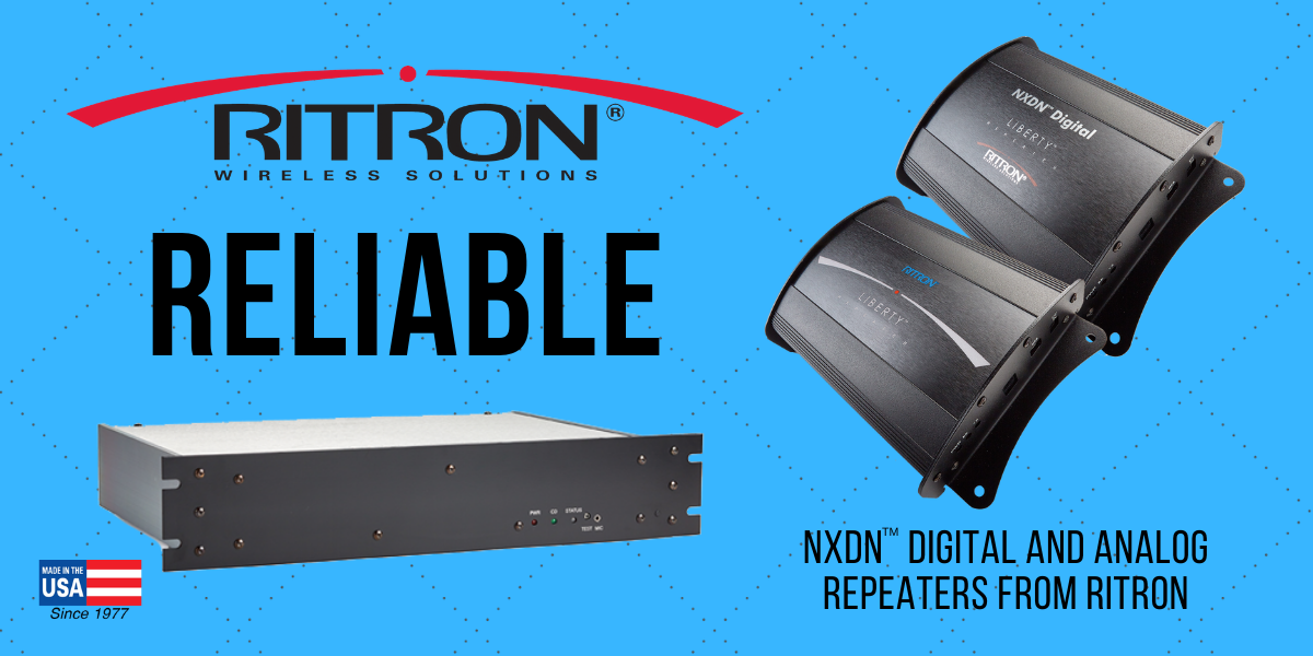 Ritron Repeaters Enable Reliable Communications
