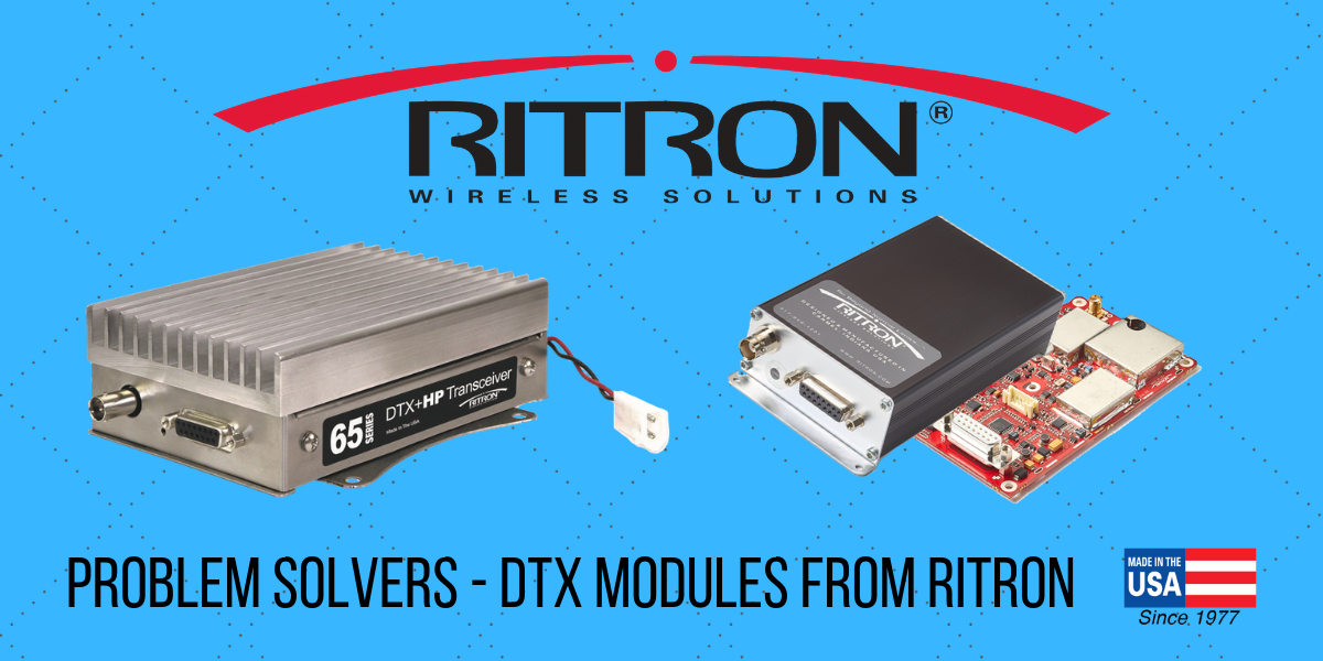 DTX Problem Solving Data Radios from Ritron