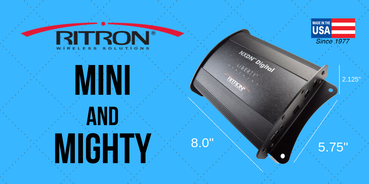 Mini and Mighty Liberty Repeaters from Ritron