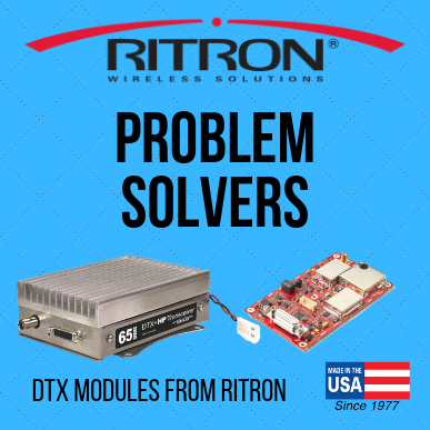 DTX Problem Solving Data Radios from Ritron