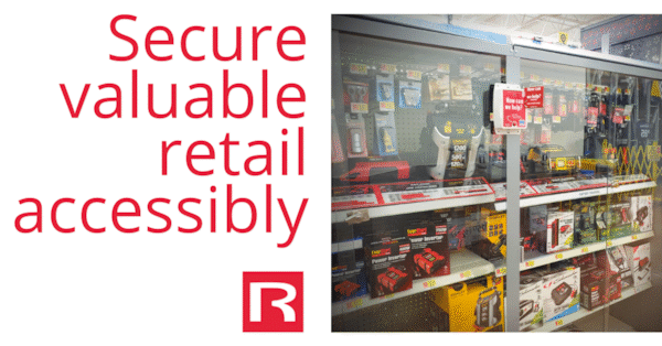 Secure retail items accessibly