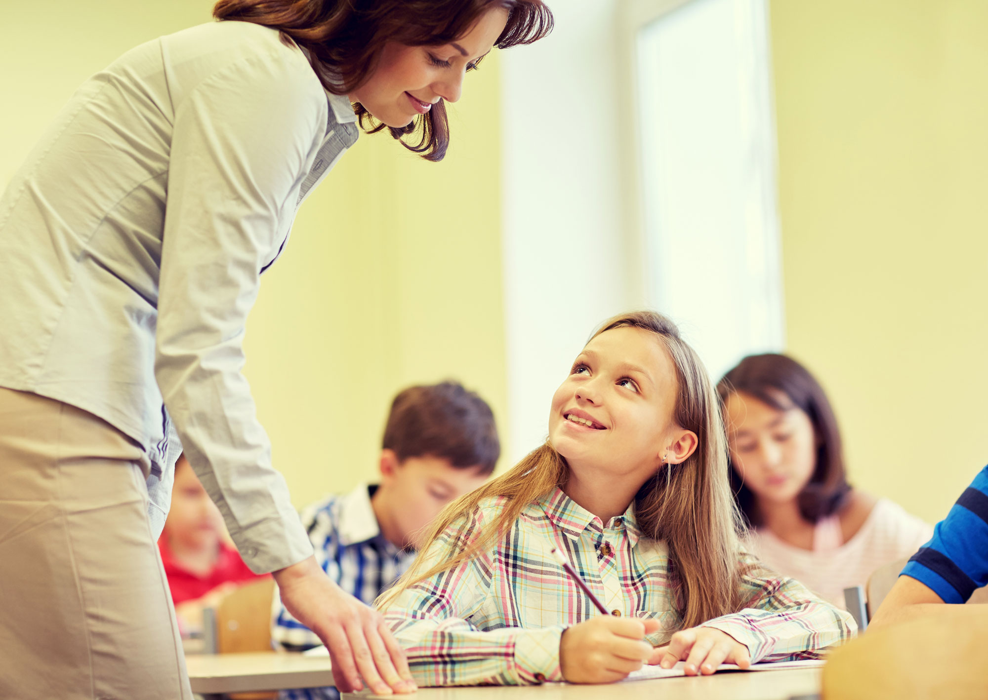 Teacher and Students