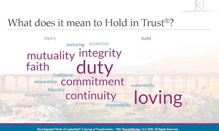 Hold in Trust Responses