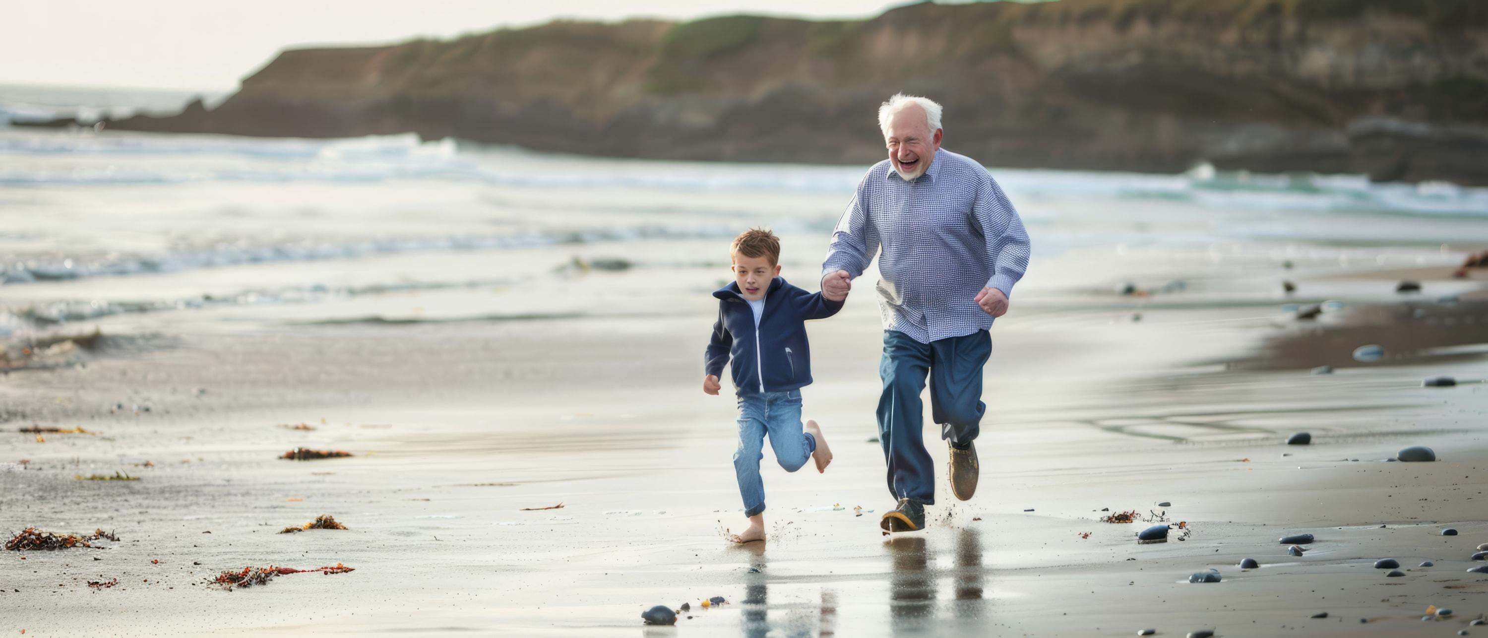 father-son-run-along-beach