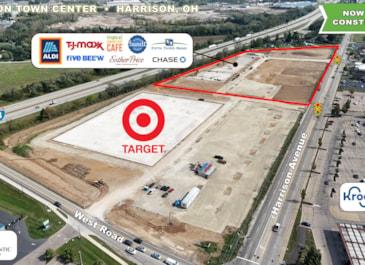 Harrison Town Center Aerial 10.28.26