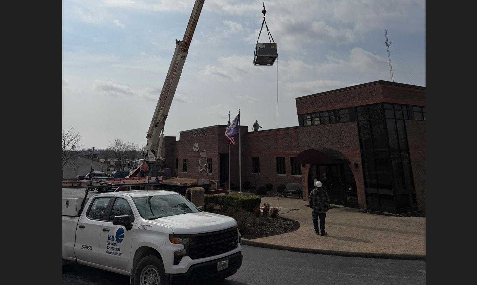 Commercial HVAC Replacement Of Two Rooftop Units