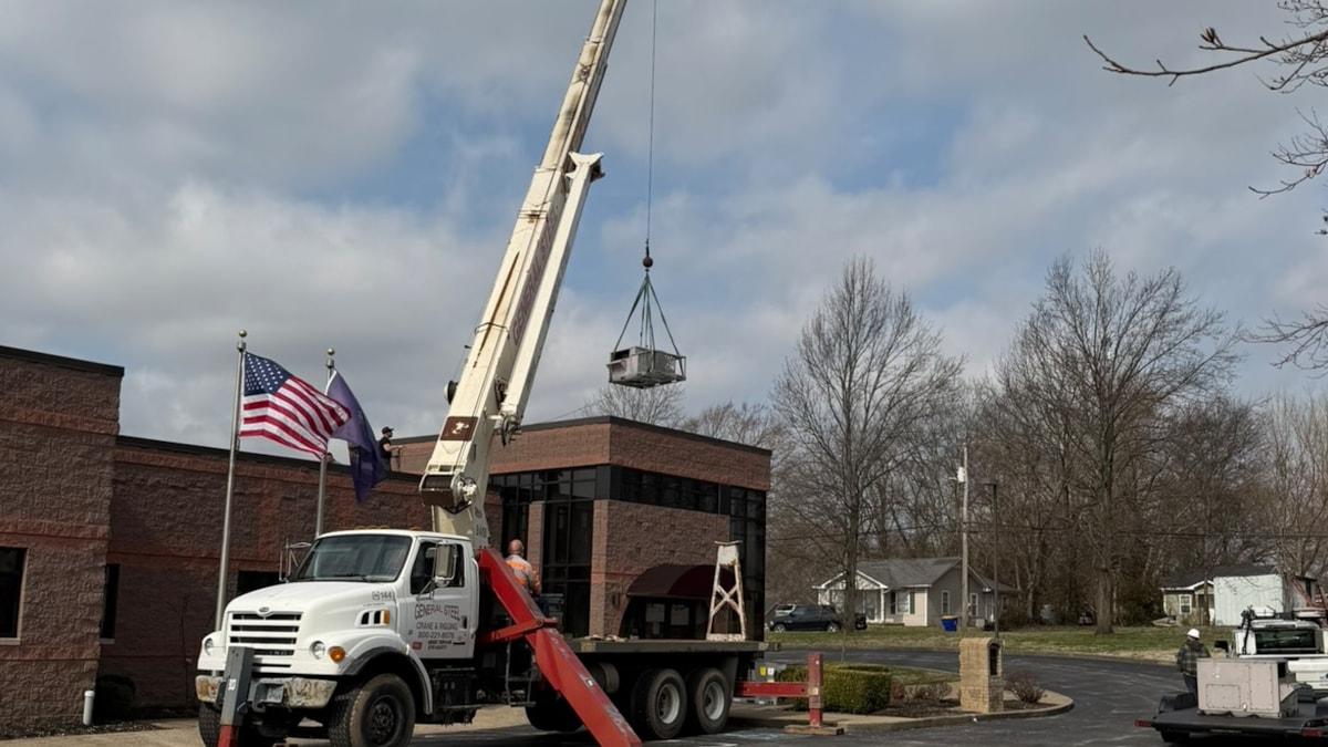 Commercial HVAC Replacement Of Two Rooftop Units - Bowling Green KY - R&R